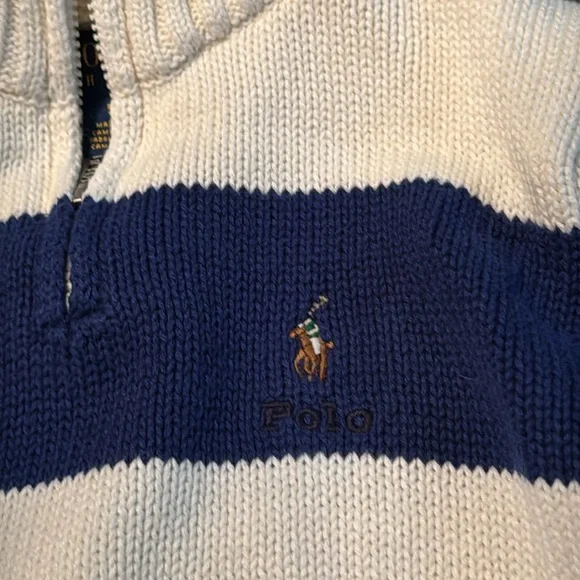 Polo sweater zip up - Picture 2 of 5